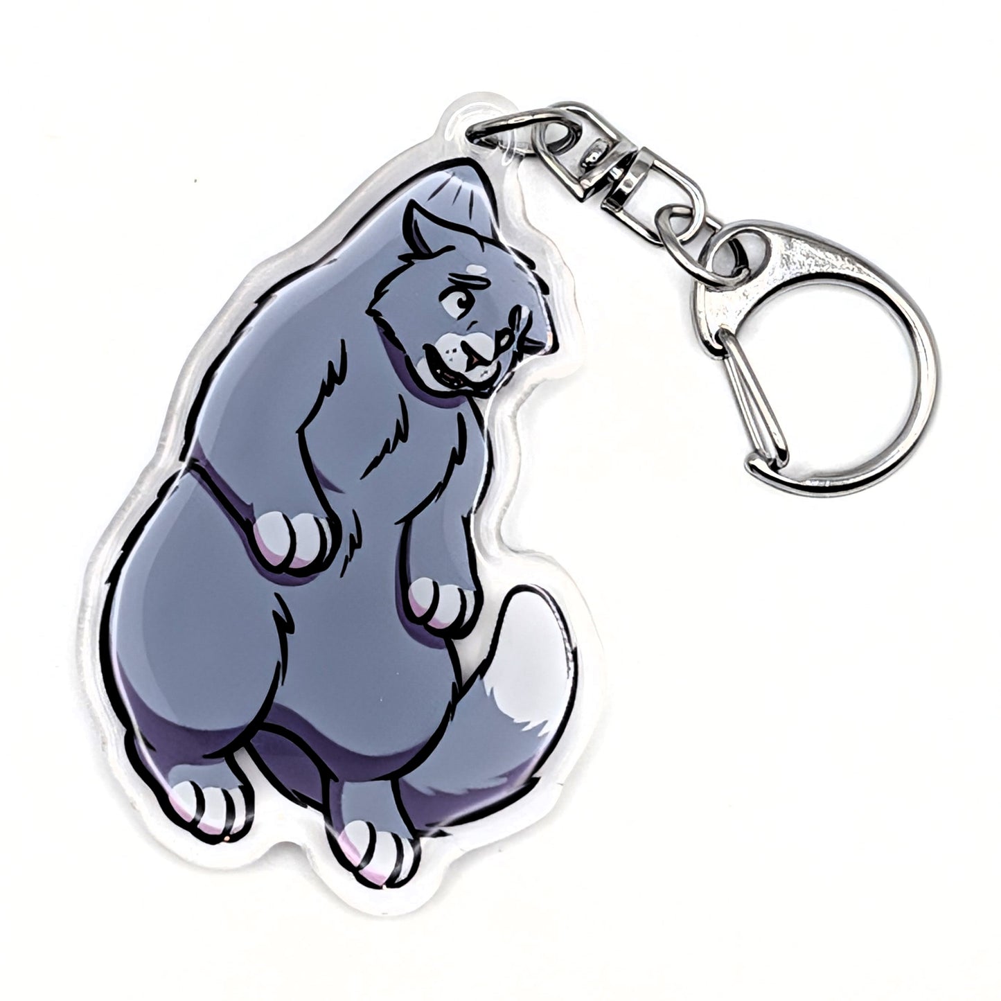 Pocket Cat Keychain
