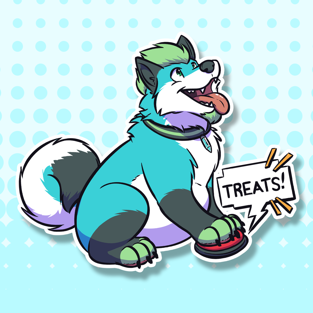Tanio Treats Sticker