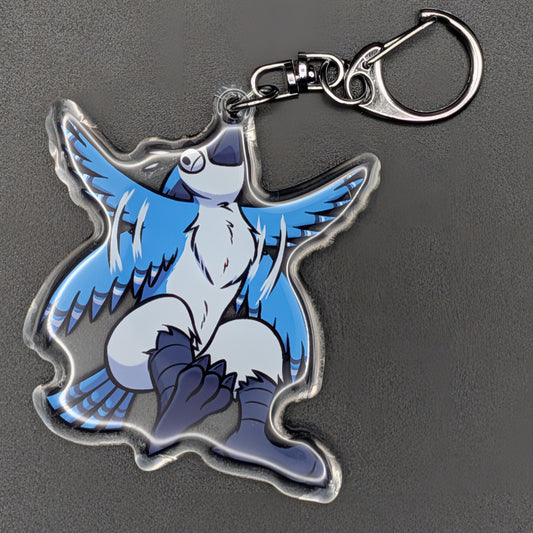 Pocket Bird Keychain