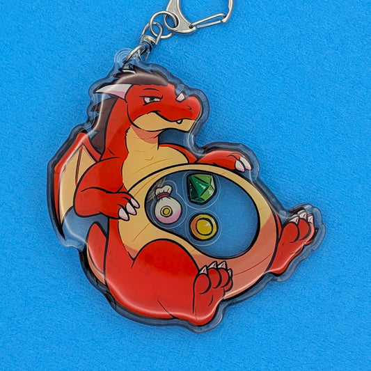 Dragon Shaker Keychain