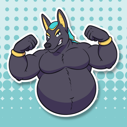 Anubis Flex Sticker