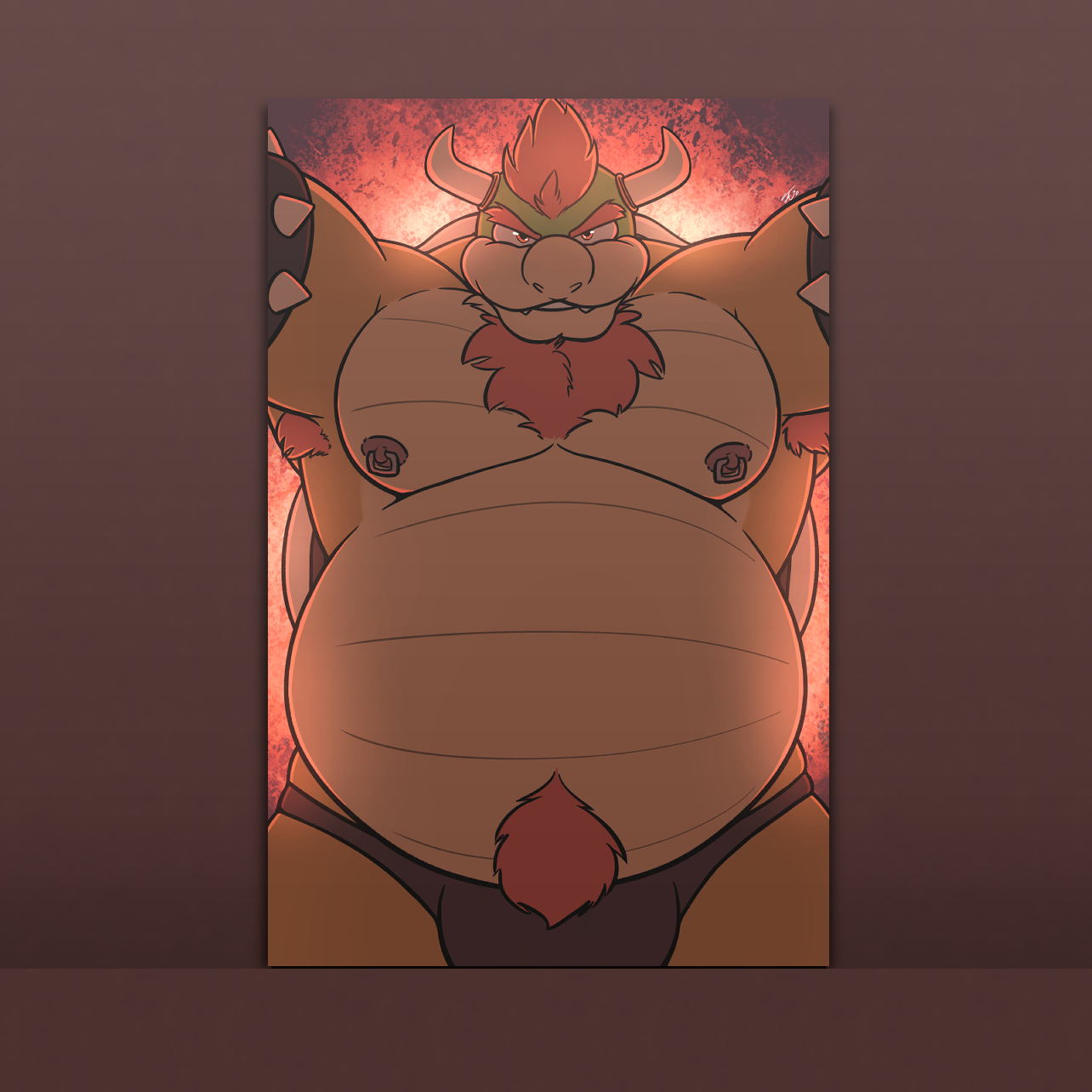 Bowser 11"x17" Print