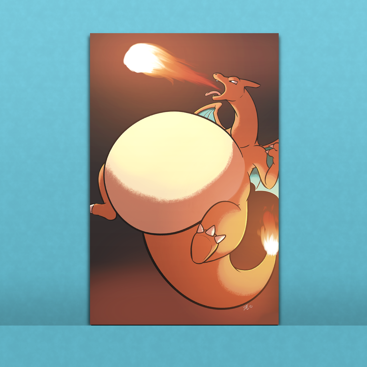 Charizard 11"x17" Print