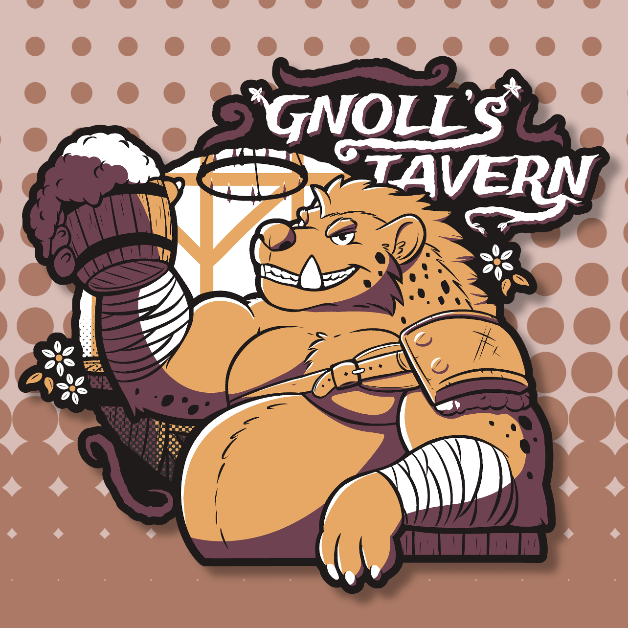 Gnoll's Tavern Sticker