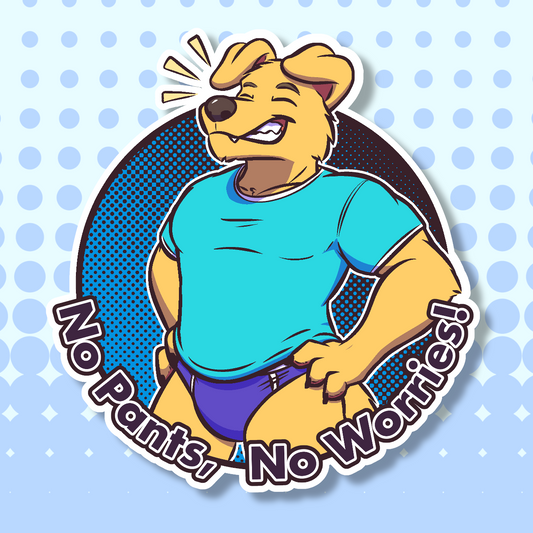 No Worries Sticker
