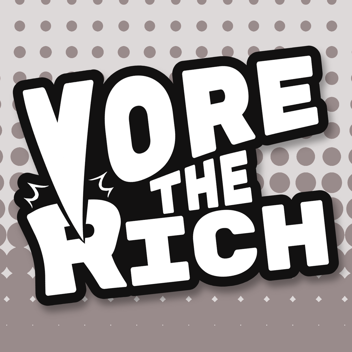 Vore the Rich Sticker